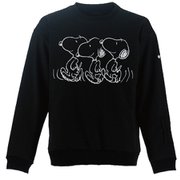 Peanuts Collaboration Crew SNMS2032 BK(ブラック) Sサイズ [スノーボード ウェア スウェット ユニセックス]