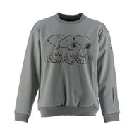 Peanuts Collaboration Crew SNMS2032 IV(アイボリー) Lサイズ [スノーボード ウェア スウェット ユニセックス]