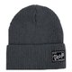 Light Rib Knit Beanie VPMB1026 CGR(チャコールグレー) [スキー キャップ]