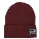 Light Rib Knit Beanie VPMB1026 WI(ワイン) [スキー キャップ]