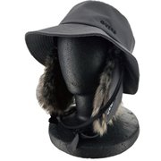 Detachable Ear Fur Hat VPMC1002B CGR(チャコールグレー) [スキー ハット]
