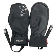 Peanuts Collaboration Twill Mitten SNMG1038 BK(ブラック) Sサイズ [スキー スノーボード グローブ]