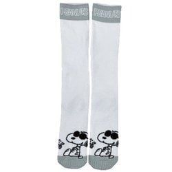 Peanuts Collaboration Socks SNLK1001 BK(ブラック) LFサイズ(22-24cm) [スキーソックス レディース]