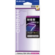 Galaxy S24 Ultra(SC-52E)用 ケース ハイブリッド カバー 衝撃吸収 カメラレンズ保護設計 ワイヤレス充電可 ストラップホール付 クリア PM-G242HVCKCR