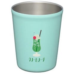 レトル 保冷 保温 ミニ タンブラー 280ml クリームソーダ柄 レトロ RH-1716