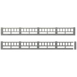 NA-90 Nゲージ 欄干 A （欄干8本・親柱2本入） [鉄道模型用品]