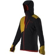 エクイリビウムサーマルフーディ Aequilibrium Thermal Hoody M D84 ブラック/イエロー(999100) Lサイズ [アウトドア フリース メンズ]