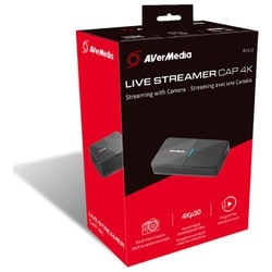 【未使用】AVerMedia LIVE STREAMER CAP 4K Amazon.com: AverMedia Live Streamer Cap 4K BU113 - USB 3.0