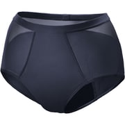 超吸収型サニタリーショーツ 吸水量60ml (軽い日~普通の日用) 吸水ショーツ ベア エアライト ショーツ L ネイビー