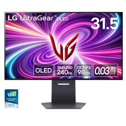 ヨドバシ.com - LGエレクトロニクス 液晶モニター/LG UltraGear  OLED/31.5型/4K(3840×2160)/OLEDパネル/アンチグレア/HDR対応/有機EL/3840×2160/ゲーミング＆クリエーター向け/VESA  Dual-Mode（4K@240Hz/FHD@480Hz）/0.03ms（GTG、VESA ClearMR 13000）/メーカー保証2年 ...