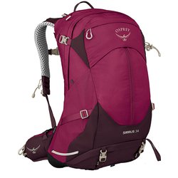 シラス34 OS50316 エルダーベリーパープル/チルータン [アウトドア ザック 34L レディース]