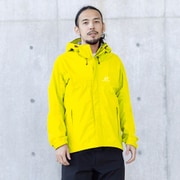 M'S コンバットレインジャケット MEN'S COMBAT RAIN JACKET ODJ95031 スプリングイエロー(313) Oサイズ [アウトドア 防水ジャケット メンズ]