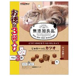 無添加良品 じゅわ～っとカツオ かつお節入り 42g×3袋