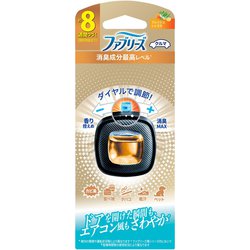 車用消臭芳香剤 消臭成分最高レベル ファブリーズ イージークリップ フレッシュシトラスの香り 2.5mL
