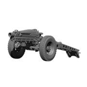 HS35067 1/35 WWII アメリカ M1A1 75mmパックハウザー榴弾砲 [組立式プラスチックモデル]