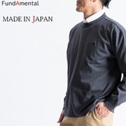 fl23fw-002/gray/l [スムース天竺長袖Tシャツ 日本製 グレー Lサイズ]