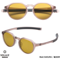 SOLAIZ OUTDOOR クラウンパントモデル SLD-004 Matt SAKURA/偏光BR SLD-004OUTDOORMATTSAKURA [スポーツサングラス]