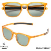 SOLAIZ OUTDOOR ウェリントンモデル SLD-005 ORANGE/偏光GRY SLD-005OUTDOORORANGE [スポーツサングラス]