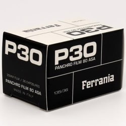 白黒ネガフィルム 36枚撮り ISO80 P30 （ISO80） 135-36
