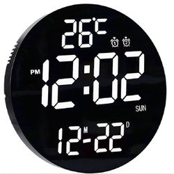 LEDウォールクロック CLOCK 0059BK