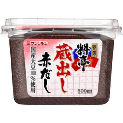 憧れの ヨドバシ.com - サンジルシ 蔵出し特選料亭赤だし [味噌] 通販 味噌