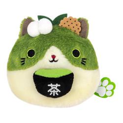 ご当地だんご ぬいぐるみ 抹茶ねこだんご（京都） [キャラクターグッズ]