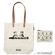 OldResta Leather＆Canvas TOTE PENTEL CRAYON OR643809