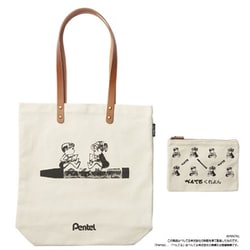 OldResta Leather＆Canvas TOTE PENTEL CRAYON OR643809