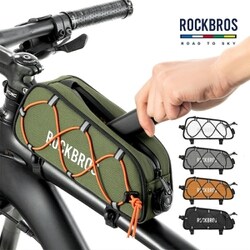 新品未使用 ROCKBROS フレームバッグ 自転車用 防水 オレンジ 楽天市場】フレームバッグ 【送料無料】 ROADTOSKY ROCKBROS