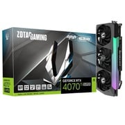 GeForce RTX 4070 Ti SUPER搭載 グラフィックボード ZT-D40730F-10P GeForce RTX 4070 Ti SUPER AMP Holo 16GB RGBライトバー搭載