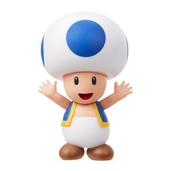 FCM-033 スーパーマリオフィギュアコレクション あおキノピオ [塗装済可動フィギュア 全高約60mm]
