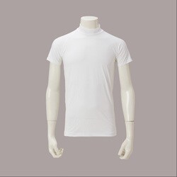 HYOON Ventilation ハイネック半袖シャツ WH 3L