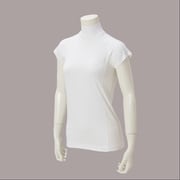 HYOON Ventilation ハイネック半袖シャツ レディース WH L