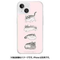 ABF26620i15 [iPhone 15用 ケース 夜は猫といっしょ パターン]