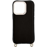 WZCI15P-14BK [iPhone 15 Pro用 ケース レザーケース ブラック]