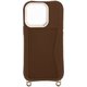WZCI15P-09BW [iPhone 15 Pro用 ケース レザーコンビケース ブラウン]