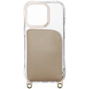 WZCI15P10CLBE [iPhone 15 Pro用 ケース レザーポケットケース]