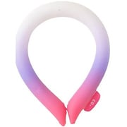 クールネックバンド グラデーション 首回り約32cm ピンク 172-7068 B1