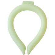 クールネックバンド 使いやすいシンプルタイプ ソリッド×蓄光 首回り約32cm ミント 172-7070 A2