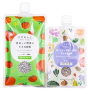 自然暮らし トマトおすすめセット 240g(元肥追肥兼用肥料+有機入りPK化成肥料のセット ) TOM240G