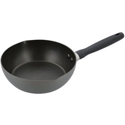 MEYER 深型フライパン 24cm ウォックパン IH ガス火 グレー マイヤーズワン ND-742