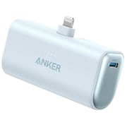 Anker Nano Power Bank （12W Built-In Lightning Connector） ブルー A1645N31
