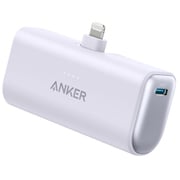 Anker Nano Power Bank (12W Built-In Lightning Connector) パープル A1645NV1