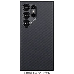アラミド繊維 Galaxy S24Uケース MagEZ Case 4 600D ブラックグレーツイル柄 KS2401U
