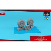 AMRAW48207 1/48 Ju188 自重変形ホイール [プラモデル用パーツ]