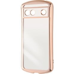 RT-GP8ATC13/PGM [Google Pixel 8a用 Like standard 耐衝撃 精密設計 TPUソフトケース METAMORU ピンクゴールド]
