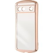 RT-GP8ATC13/PGM [Google Pixel 8a用 Like standard 耐衝撃 精密設計 TPUソフトケース METAMORU ピンクゴールド]