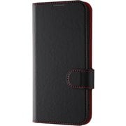 RT-GP8AELC1/BR [Google Pixel 8a用 Like standard 耐衝撃 手帳型レザーケース シンプル マグネット ブラック レッド]
