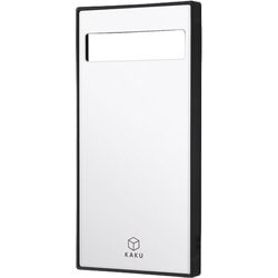 INQ-GP8AK3TB/W [Google Pixel 8a用 耐衝撃 ハイブリッドケース KAKU ホワイト]