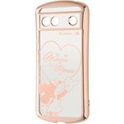 IN-DGP8ATC13PG/MN25 [Google Pixel 8a用 ディズニー 精密設計 TPUソフトケース METAMORU ミニーマウスサイン メタリック]